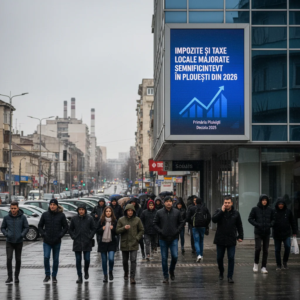 Impozitele locale pentru apartamente vor crește puternic la Ploiești din 2026
