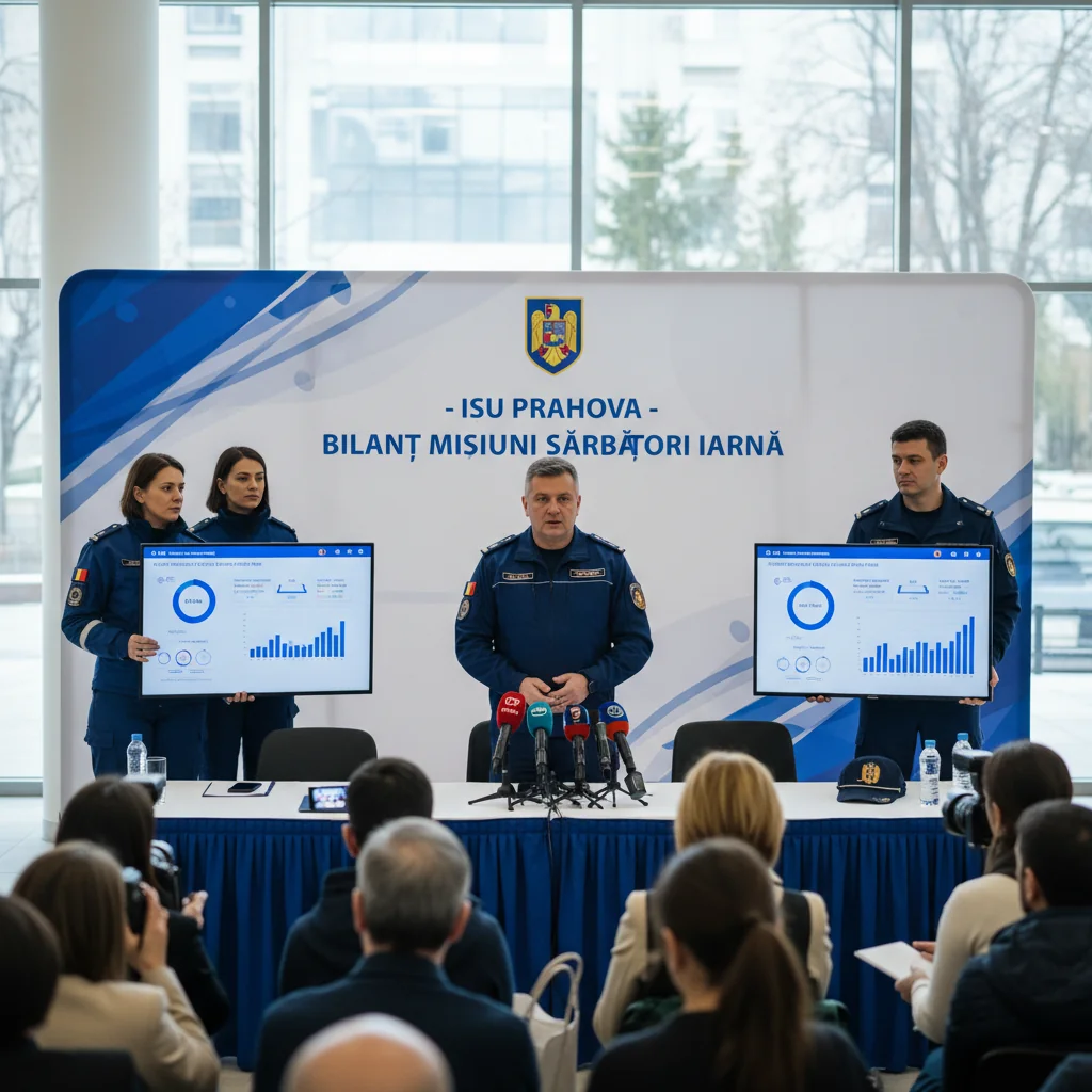 Bilanțul misiunilor ISU Prahova de sărbători: intervenții multiple în Ploiești și în județ