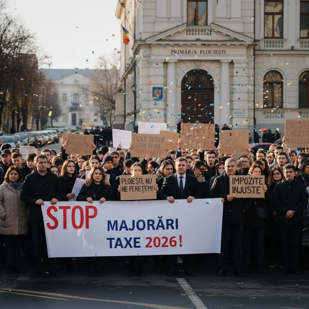 Ploiești: creștere puternică a taxelor și impozitelor locale aprobate pentru anul 2026