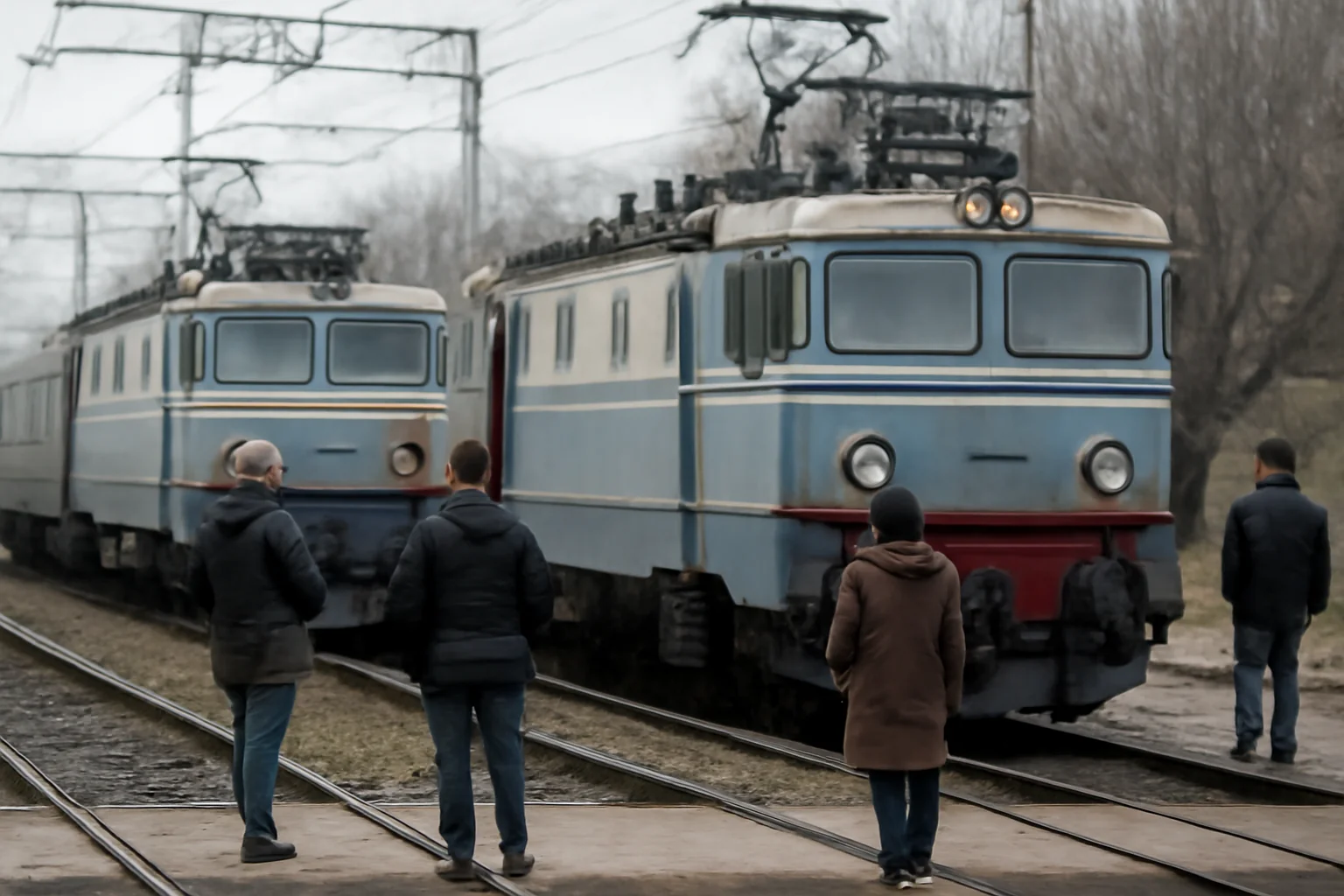 Trafic feroviar perturbat la Ploiești: trenuri blocate pe Magistrala 300 din cauza avariilor la rețeaua de contact
