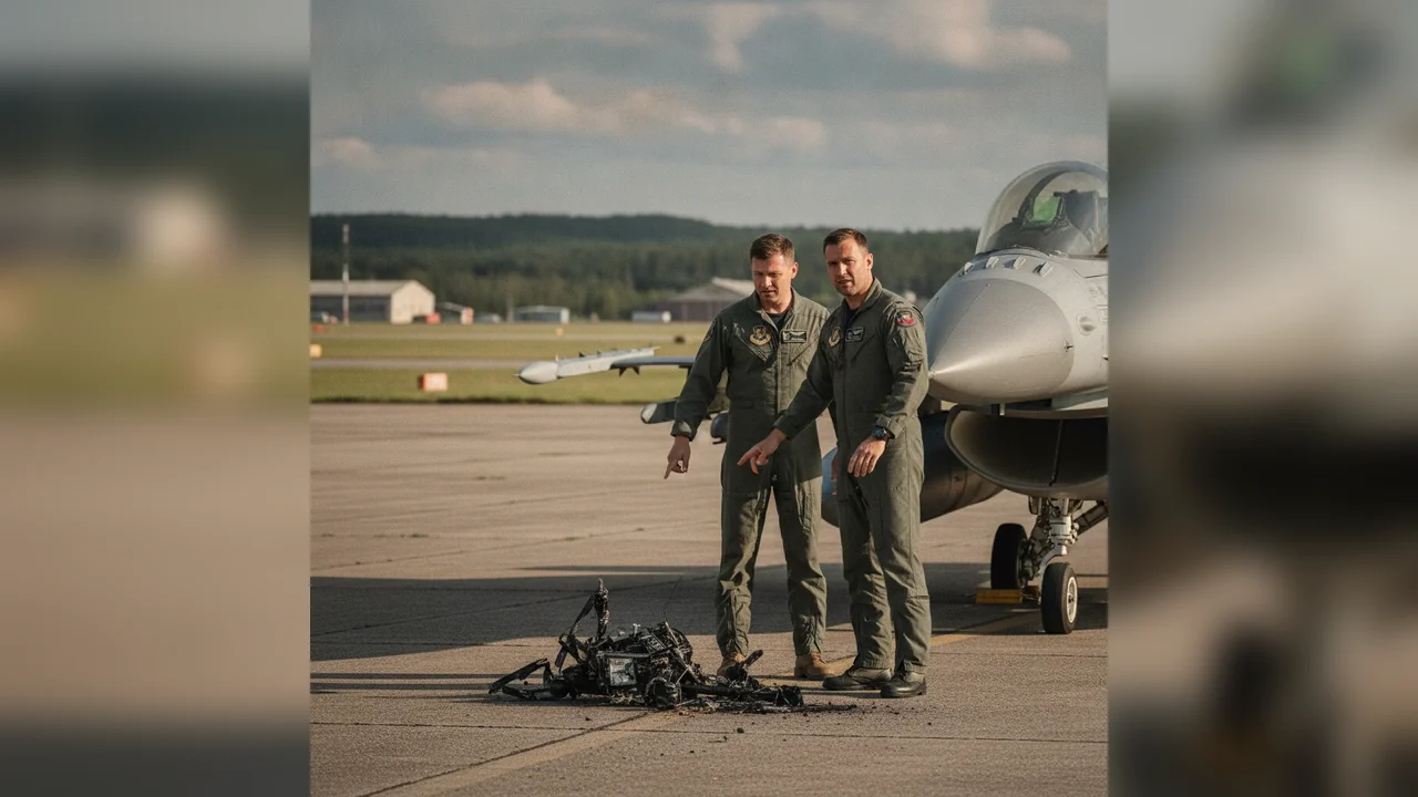 A doua dronă doborâtă de pilotul F-16: Detalii MApN