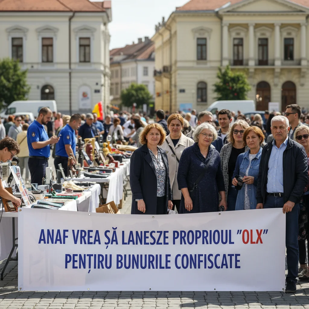 ANAF pregătește o platformă online similară OLX pentru vânzarea bunurilor confiscate