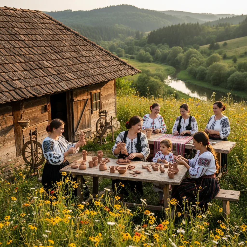 Atelierul Sânzienelor din Valea Doftanei – Locul Magiei și Poveștilor Vii în Comunitatea Locală