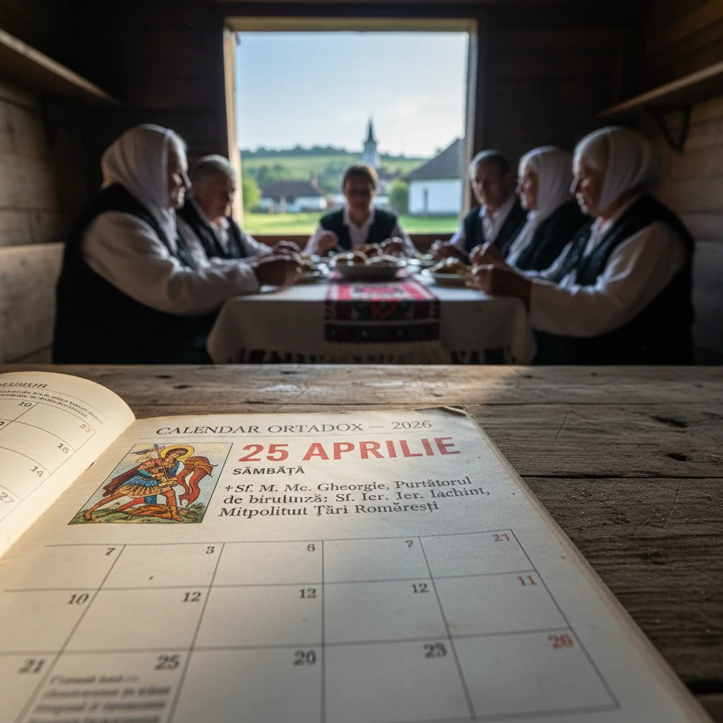 Calendar ortodox – 2026-04-25