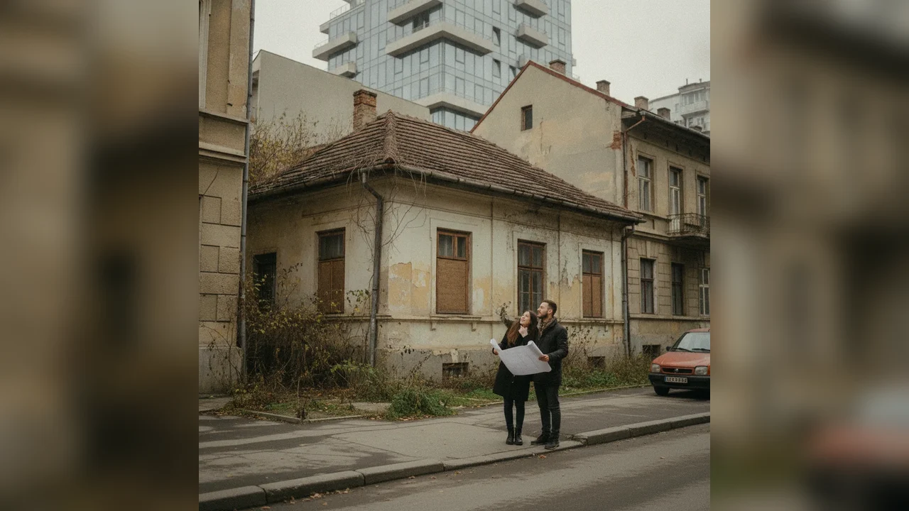 Casă de 17 mp cu teren de 92 mp, scoasă la vânzare cu 65.000 € în București