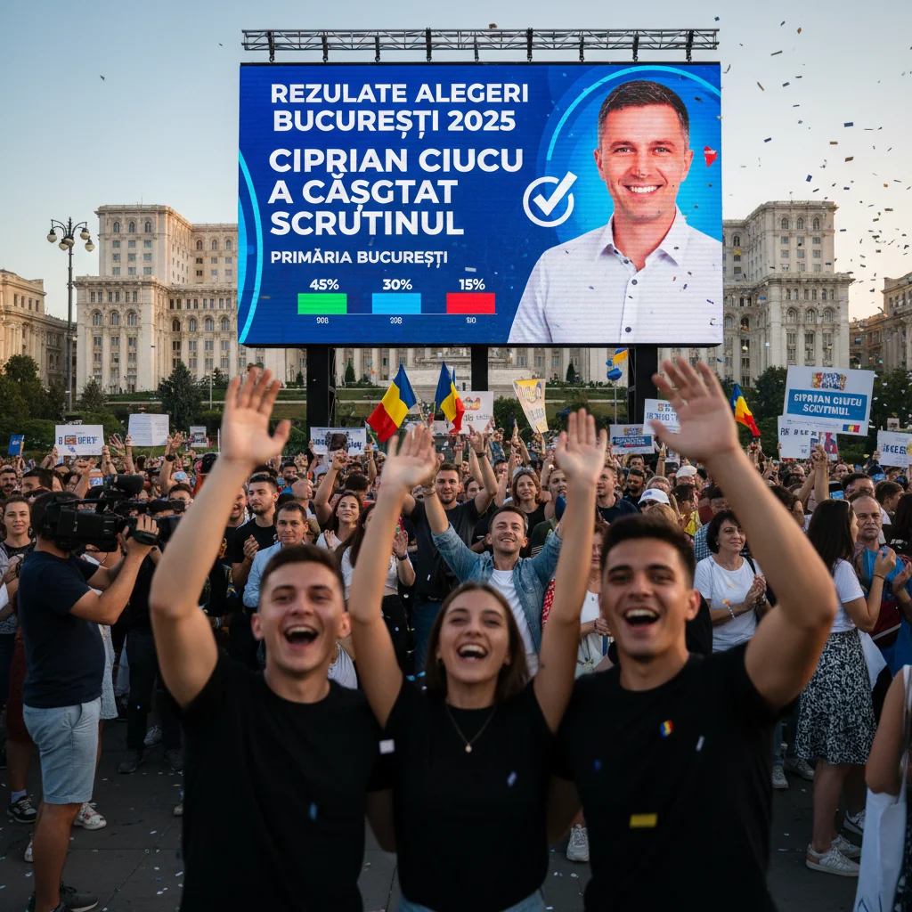 Ciprian Ciucu învingător în scrutinul local