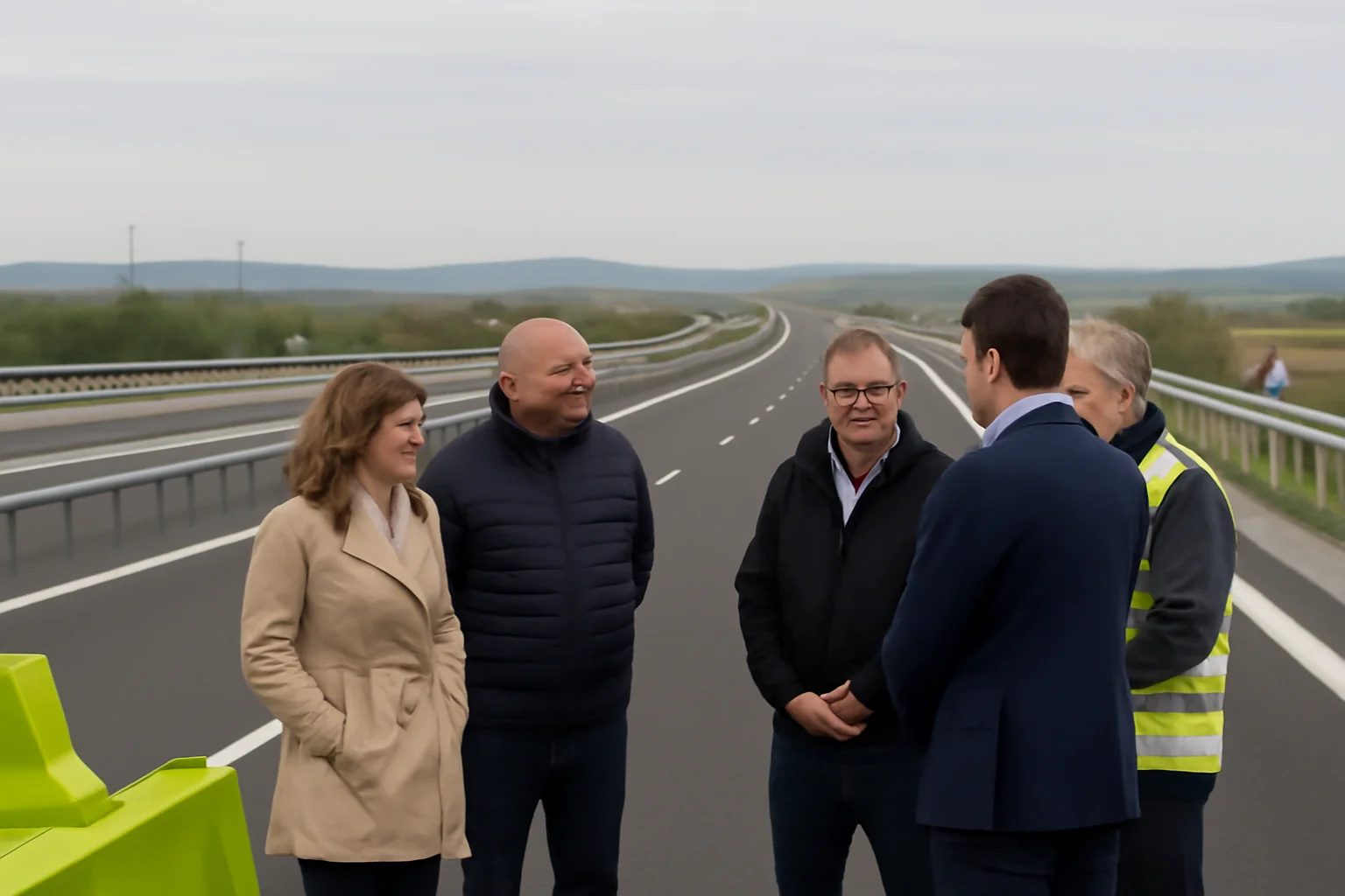 Deschidere săptămâna viitoare a unui nou tronson pe autostrada A7 între Ploiești și Buzău