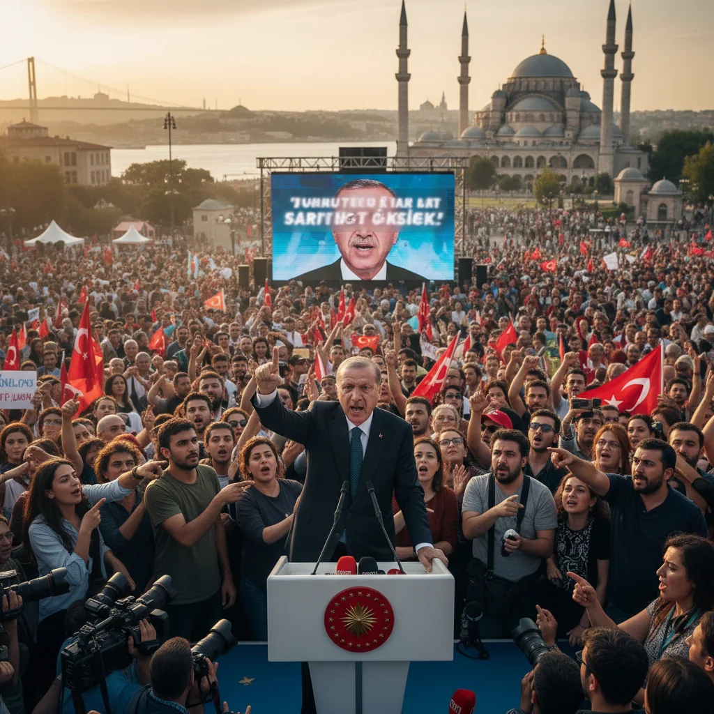Discursul lui Erdogan stârnește scandal în presa internațională