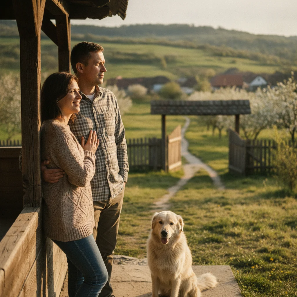 Familia Salitra a revenit în țară după 13 ani în Marea Britanie și a deschis o afacere agricolă lângă Suceava
