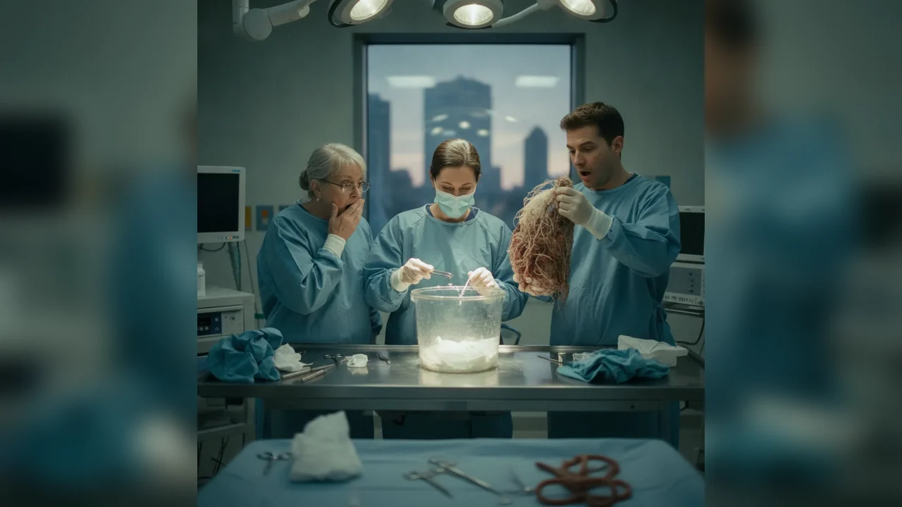 Femeie din Dâmbovița, operată de urgență după 4 ani cu o pensă în abdomen
