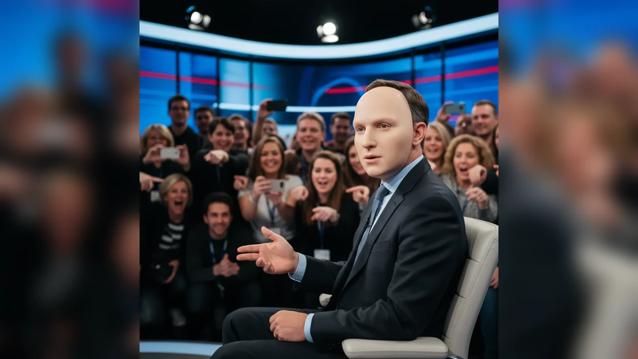 Invitat de la Fox News îngrijorează Internetul cu masca sa