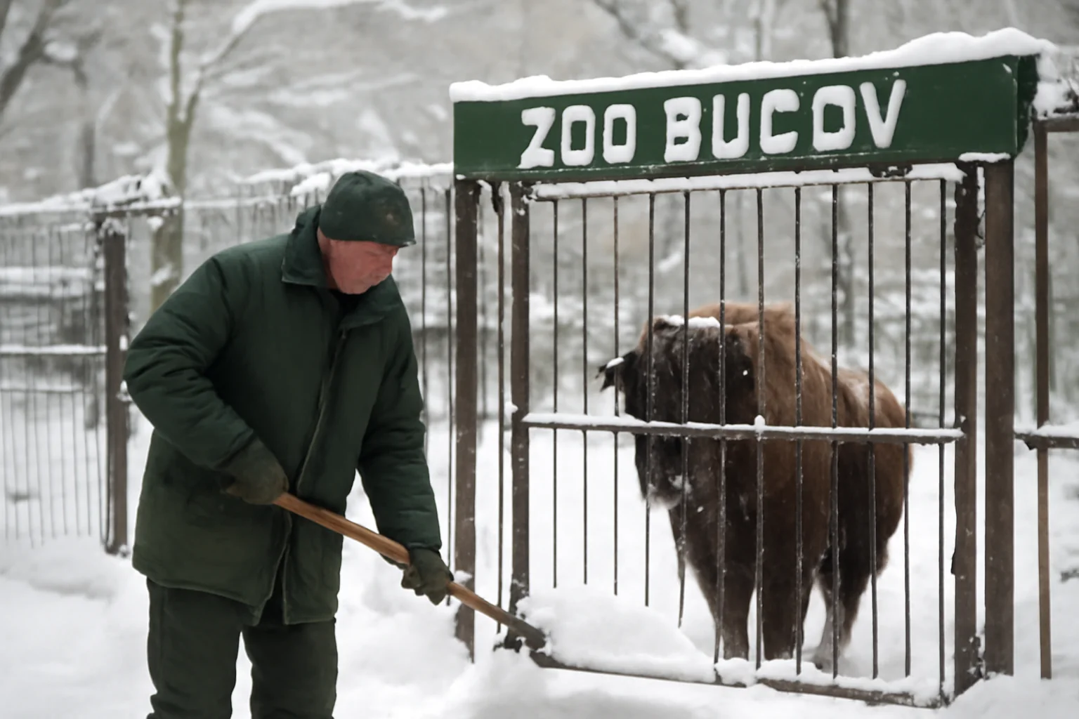 Măsuri speciale la Zoo Bucov, lângă Ploiești, în urma gerului puternic