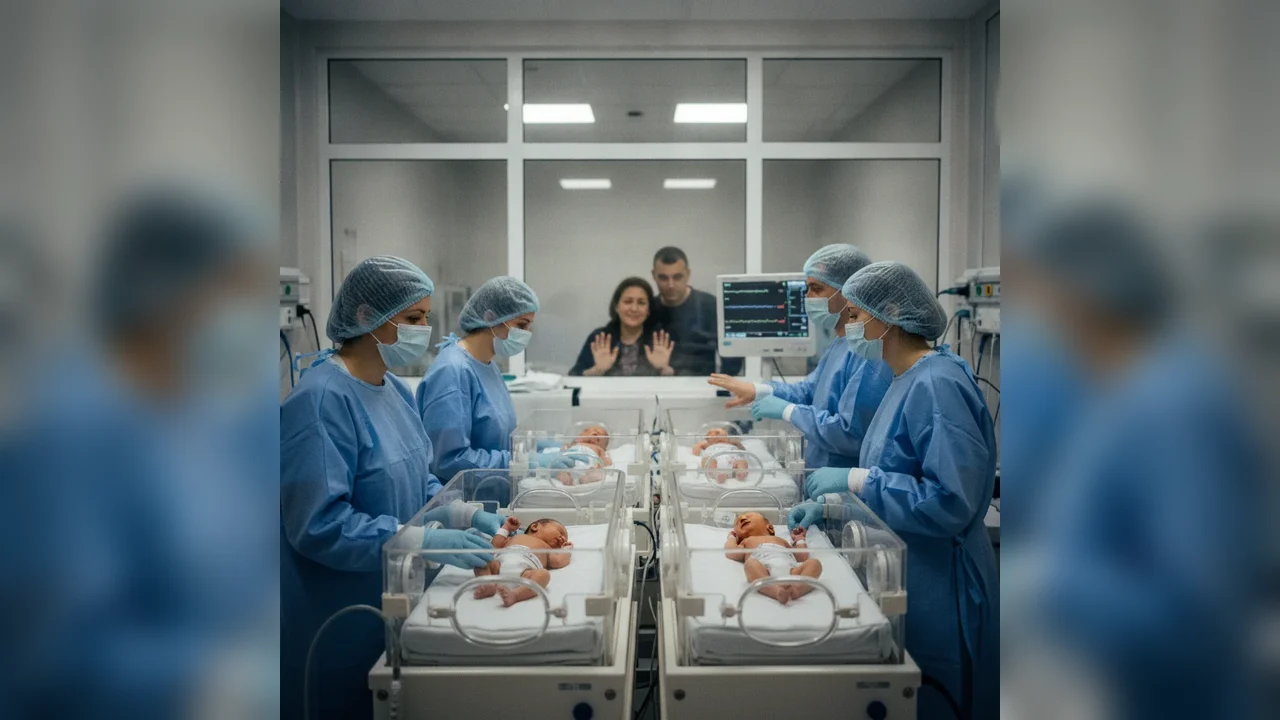 Naștere de cvadrupleți, premieră la Spitalul Miercurea-Ciuc