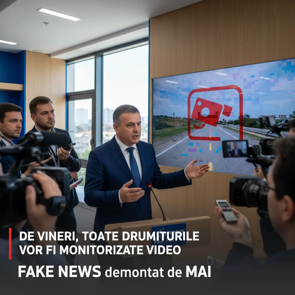 Nu toate drumurile vor fi monitorizate video de vineri