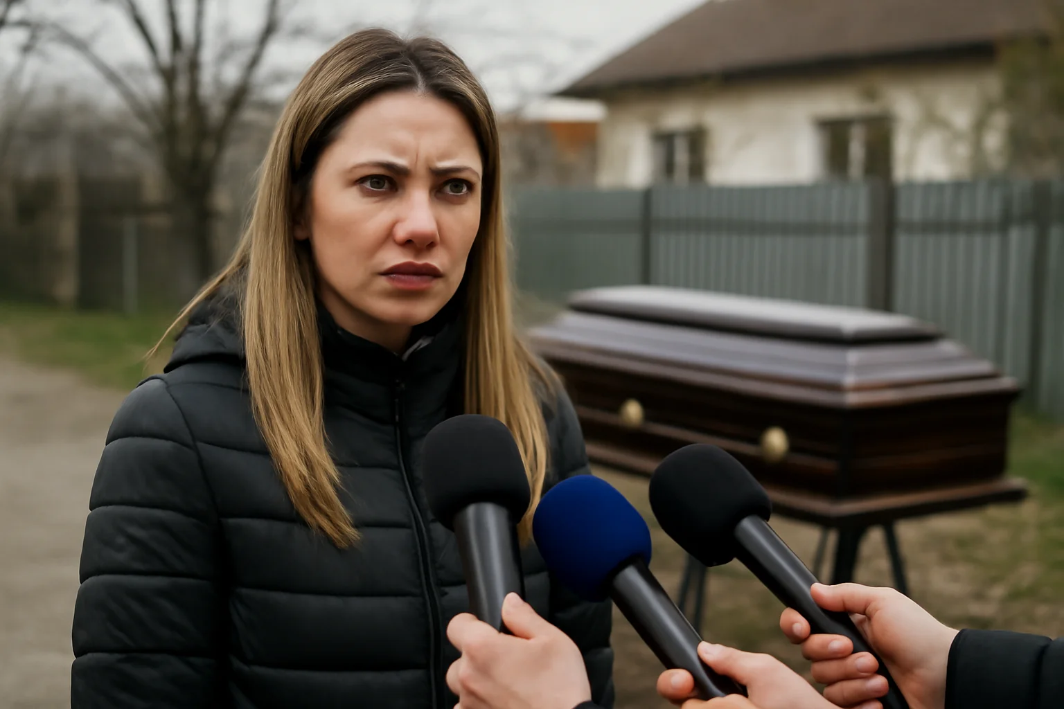 o influenceriță povestește cum a găsit un sicriu la poartă, iar alte victime se tem să vorbească