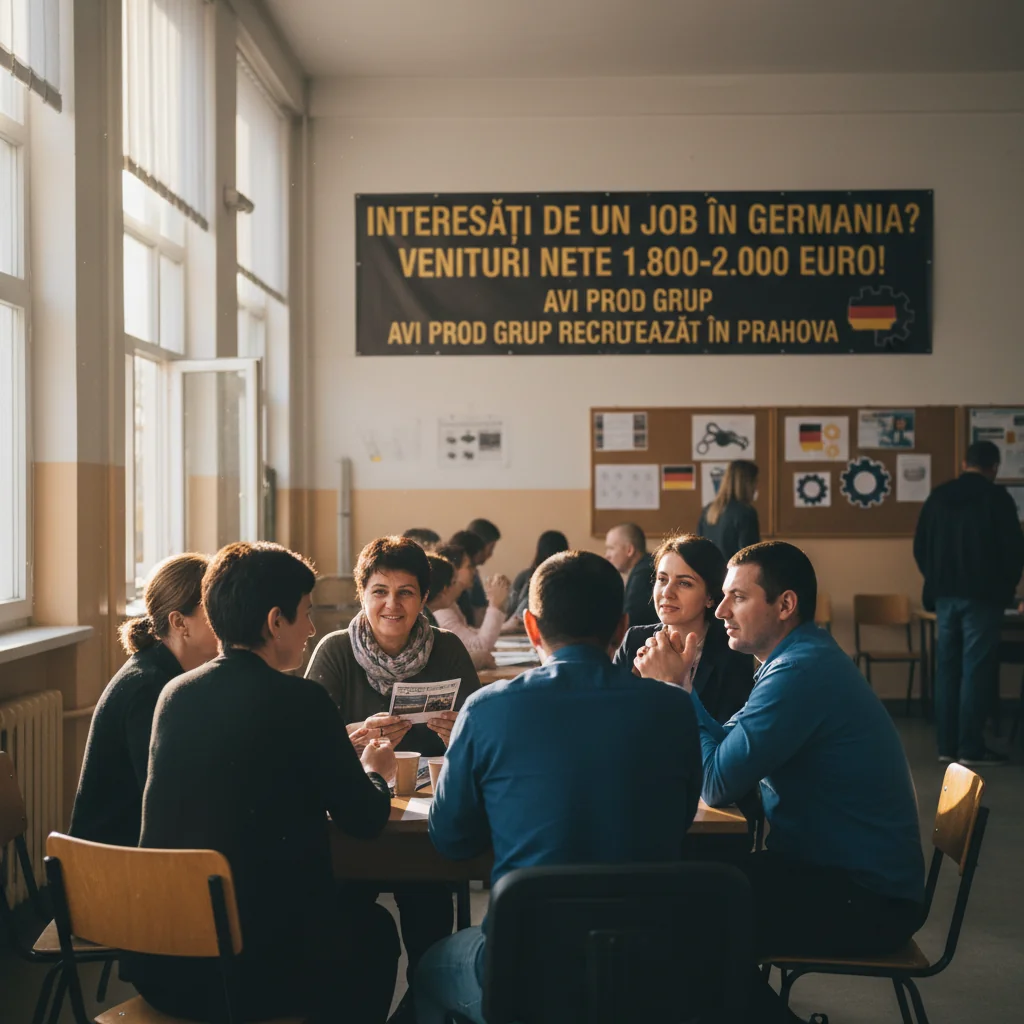 Oportunități de muncă în Germania cu salarii nete între 1.800 și 2.000 euro – Avi Prod Grup angajează în Prahova