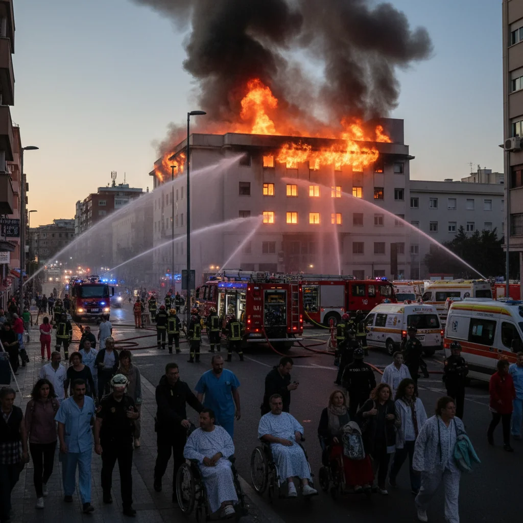 pacienții evacuați de urgență