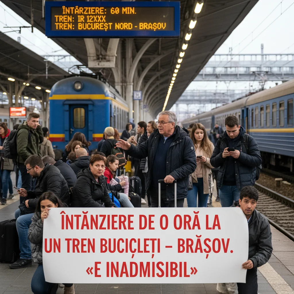 pasagerii reclamă situația inadmisibilă