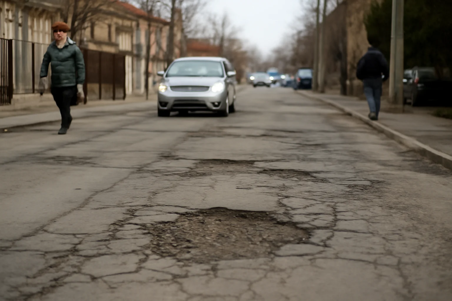 Ploiești: aproximativ 500 de gropi raportate online pe străzile orașului