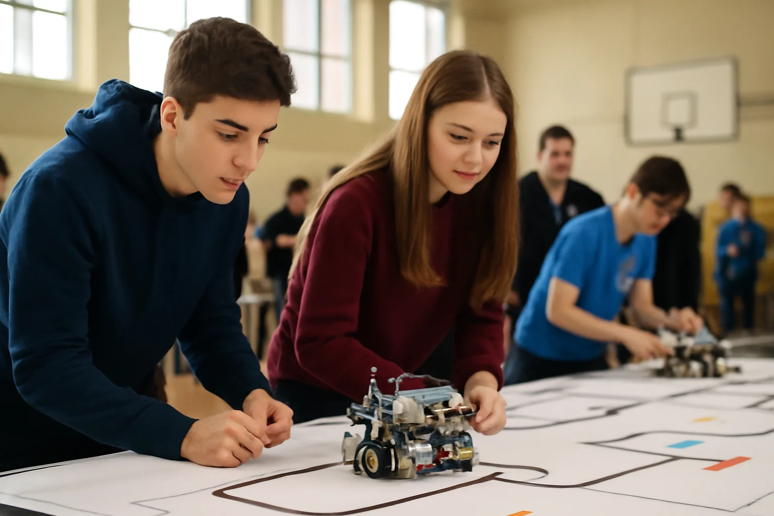 Ploiești va găzdui în februarie o importantă competiție regională de robotică pentru tineri