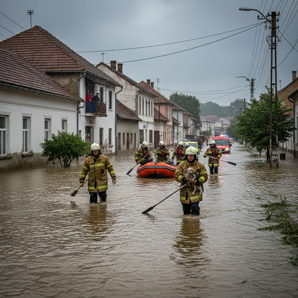Pompierii acționează pentru gestionarea situațiilor urgente