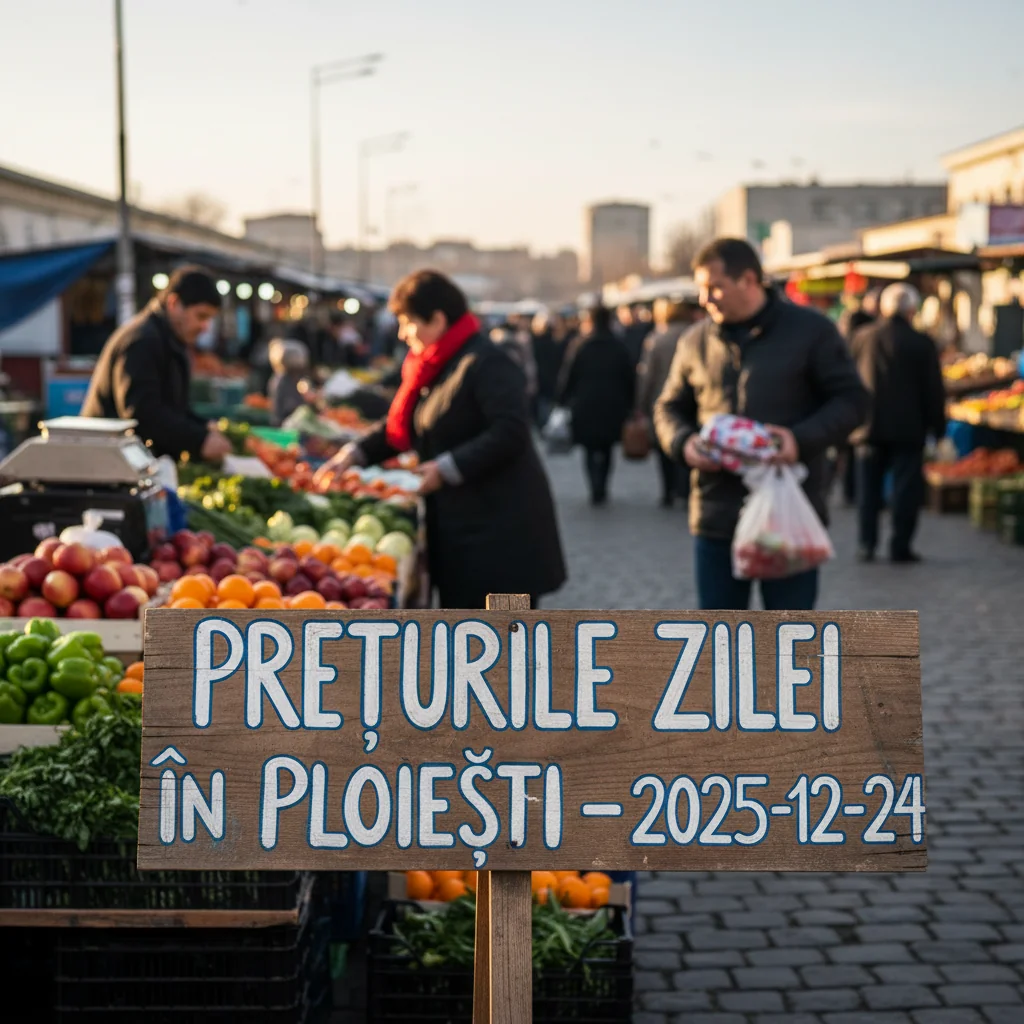 Prețurile zilei în Ploiești – 2025-12-24