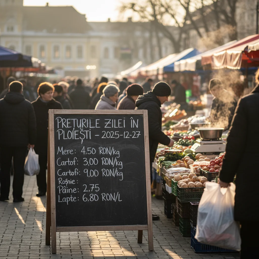 Prețurile zilei în Ploiești – 2025-12-27