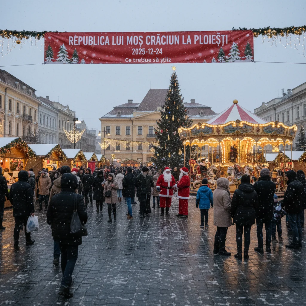 Republica lui Moș Crăciun la Ploiești — ce trebuie să știți (2025-12-24)