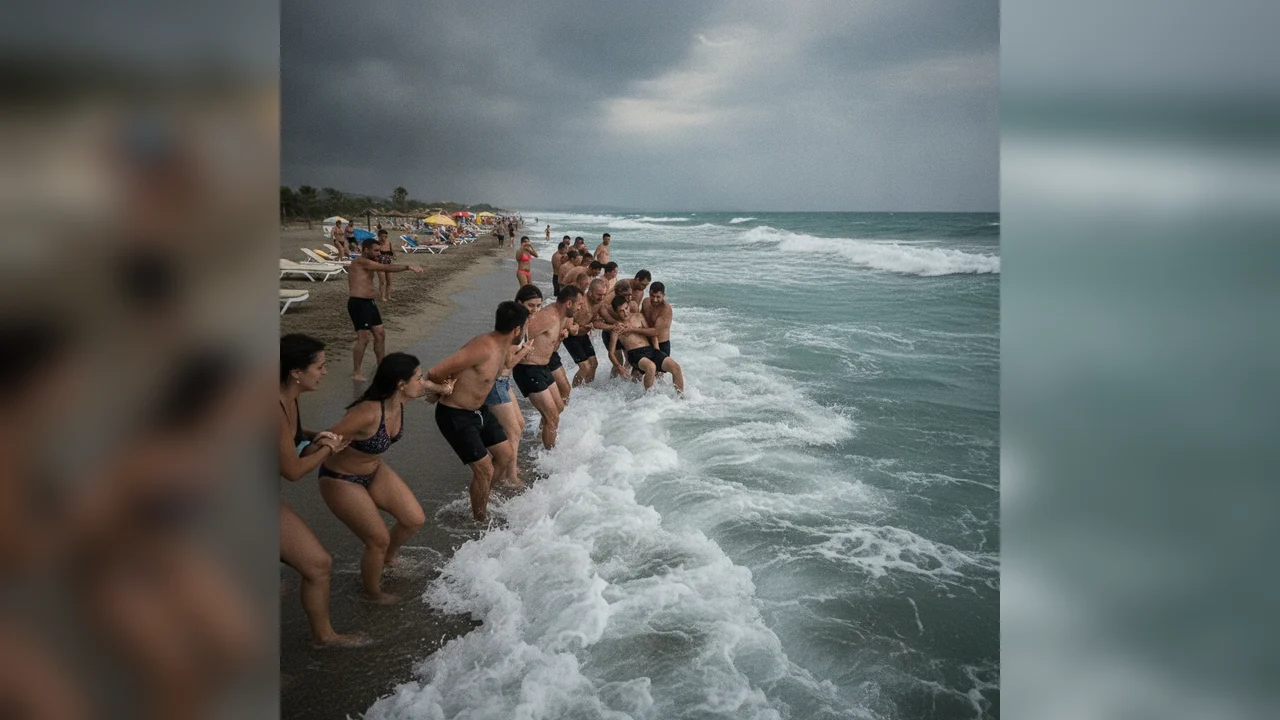 Români, lanț uman pentru salvarea unui adolescent în Thassos