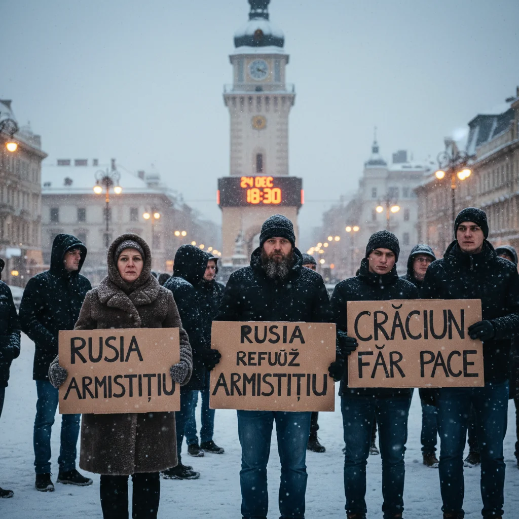 Rusia respinge propunerea de armistițiu de Crăciun