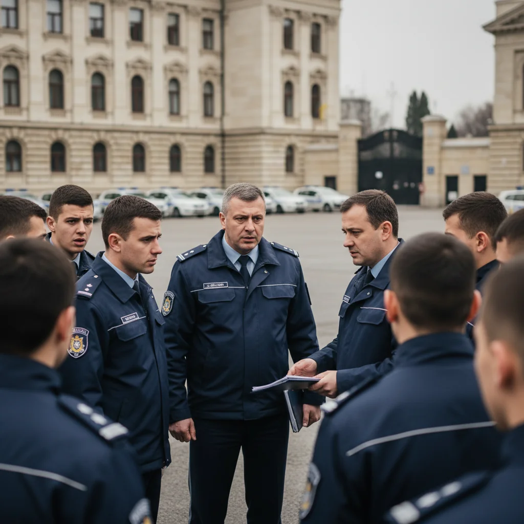 Școala de Poliție din Câmpina se delimitează de ofițerul arestat, acuzat de tentativă de viol, și îl suspendă din funcție
