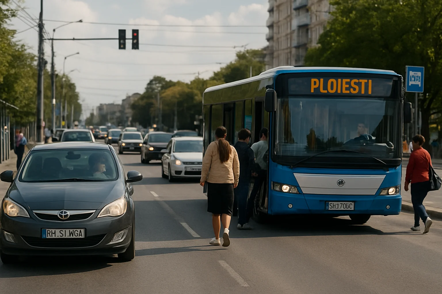 Situația traficului și transportului public în Ploiești la data de 2026-05-05